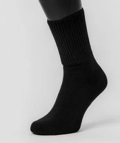 ReflexWear® Reflexwear Diabetes Sokken - Zwart - Geen Voelbare Naden - Niet Knellend - Schoenmaat: 43-46