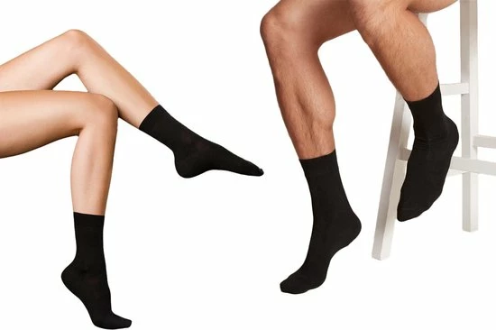 Bamboo Essentials - Bamboe Sokken Heren 39 42 - Sokken Dames Maat 39 42 - 12 Paar - Zwart - Lange Sokken - Kousen Heren Sokken - Kousen Dames Sokken - Anti Zweet - Duurzaam 2 Bamboo Essentials - Bamboe Sokken Heren 39 42 - Sokken Dames Maat 39 42 - 12 Paar - Zwart - Lange Sokken - Kousen Heren Sokken - Kousen Dames Sokken - Anti Zweet - Duurzaam - Afbeelding 2