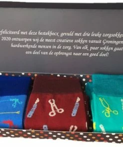 Merkloos NocX BestekbocX | Laparoscopiesokken | Scalpel Kocher Sokken | OK Sokken | Spreider Pincet Sokken | Chirurgie Sokken | Verpleegkunde Sok | Doktersokken | Cadeau Verpleegkundige Sokken