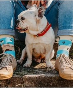 Good Mood Sokken - Hondjes En Strepen - Unisex Maat 43-46 -beenmode Verkoop 550x369 14