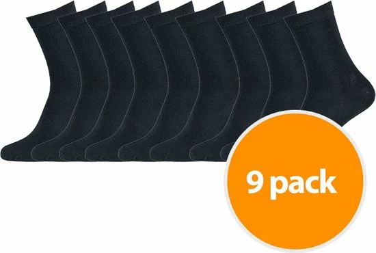 Apollo Bamboo Sokken Navy - 9 Paar Donkerblauwe Bamboe Sokken - Unisex - Maat 43-46 1 Apollo Bamboo Sokken Navy - 9 Paar Donkerblauwe Bamboe Sokken - Unisex - Maat 43-46