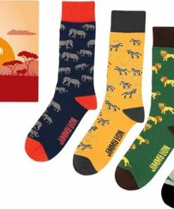 Jimmy Lion Safari Giftbox 4P Multi - 41-46