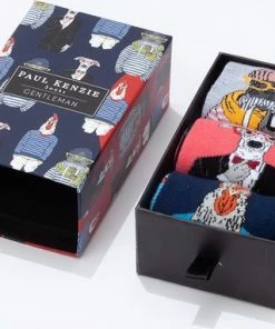 Paul Kenzie Gentleman Socks Gift Set 3-pack