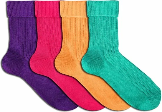 Merkloos Merino Warme Wollen Sokken, Gift Box Of 4, 35-38 2 Merkloos Merino Warme Wollen Sokken, Gift Box Of 4, 35-38 - Afbeelding 2