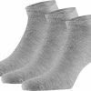 Apollo | Bamboe Sneakersokken Basic | Licht Grijs | Maat 43/46 | Naadloze Sokken | Apollo | Bamboe Sneakersokken Heren