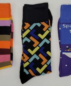 Merkloos Crazy Soxx - 3 Paar Vrolijke Sokken - Grappige Sokken - Funny Socks - Humor - Happy