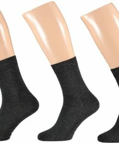 Apollo Bamboo Sokken Antraciet Melange - 9 Paar Grijze Bamboe Sokken - Unisex - Maat 39-42 -beenmode Verkoop 550x394 1
