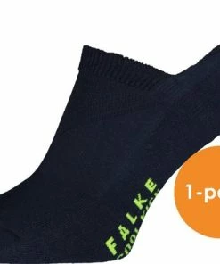 FALKE Cool Kick Invisible Voering Sokken Onzichtbaar Zonder Motief High Cut Met Pluche Zool Ademend Sneldrogend Blauw Unisex Kousenvoetje - Maat 39-41 -beenmode Verkoop 550x403