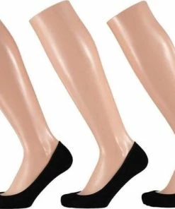 Merkloos Socke|Sokken|Ballerina Sok (80% Katoen) Dames Kousenvoetje Maat: 39/42