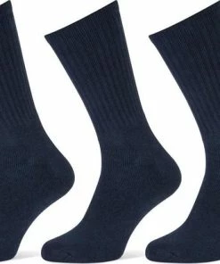 6-Pack Casual Stevige Werksokken Stapp Yellow - Casual 4400.499 - Marine - Unisex - Maat 47-50