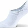 Teckel Sneakersokken Invisible Badstof Zool Wit 36-42 3 Paar