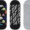 Happy Socks 3-Pack Liner | Sneaker Socks Hang Loose, Maat 41/46