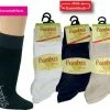 SOCKS4FUN Bamboe Sokken – Korte Schacht - 3 Paar - Wit - Maat 39/42