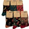 Sukats® The Casual Ones - 6 Paar - Maat 36-41 - Dames - Bananen En Lolly's - Mix - Happy Fun Colorful Socks - Vrolijke Sokken