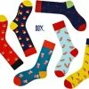CRAZY SOX 6 PACK Sokken Multipack Popcorn/Hotdog/Pizza/Friet/Hamburger/Hot Pepper 37/42 Unisex