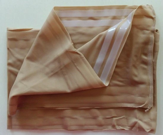 Gabriella Gladde Satijnen Dijenband 15 Cm Breed, Beige, Maat 3/4 ( M/L ), 58-68 Cm 7 Gabriella Gladde Satijnen Dijenband 15 Cm Breed, Beige, Maat 3/4 ( M/L ), 58-68 Cm - Afbeelding 7