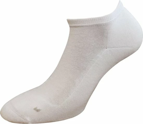 Soga 3-Pack Merino Sneakersokken Met Badstof Voetbed S16 Merino VIP Wit - Unisex - Maat 35-38 1 Soga 3-Pack Merino Sneakersokken Met Badstof Voetbed S16 Merino VIP Wit - Unisex - Maat 35-38