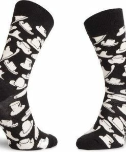 Happy Socks Hats Sokken, Zwart/Wit - Maat 36-40 6 Happy Socks Hats Sokken, Zwart/Wit - Maat 36-40 -beenmode Verkoop 550x475