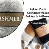 Merkloos Cashmere Wollen Sokken 8-Paar In 4-Kleuren-Maat 35-38