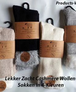 Merkloos Cashmere Wollen Sokken 8-Paar In 4-Kleuren-Maat 35-38 -beenmode Verkoop 550x483 5