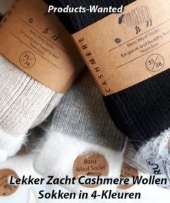 Merkloos Cashmere Wollen Sokken 8-Paar In 4-Kleuren-Maat 35-38 -beenmode Verkoop 550x483 6
