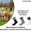 Boru Bamboo 6-Paar Alpaca Wollen Sokken In 3 Kleuren 39-42