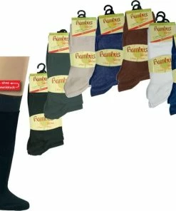 SOCKS4FUN Bamboe Sokken - 3 Paar - Wit - Normale Schachtlengte - Maat 43/46