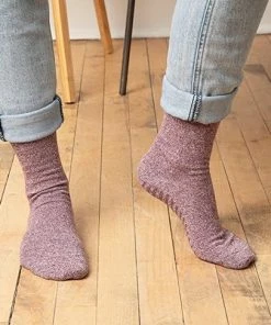 Malinsi Sokken Antislip 3-Pack - 3 Paar Lichte Kleuren Maat 42-46 - Huissokken Dames En Heren Anti Slip -beenmode Verkoop 550x486