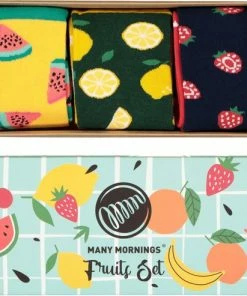 Many Mornings Gift Set (3-pack) - Fruits Set - Unisex - Maat: 43-46