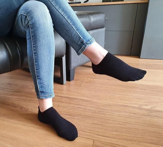 Skafit Casual Zilverfooties Zwart, Maat M (38-40) 3 Skafit Casual Zilverfooties Zwart, Maat M (38-40) - Afbeelding 3