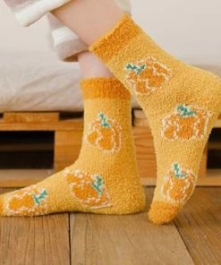 GrandSock Leuke Dames Warme Sokken - Fluffy Sokken - 5 Paar - Huissokken - Print Wortel / Pampeon - 36-40 - Dikken Sokken 9 GrandSock Leuke Dames Warme Sokken - Fluffy Sokken - 5 Paar - Huissokken - Print Wortel / Pampeon - 36-40 - Dikken Sokken -beenmode Verkoop 550x497