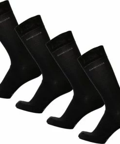 beenmode Verkoop 9 Bamboe Sokken | Anti-zweet Sokken | Naadloze Sokken | 4 Paar - Zwart | Maat: 39-42 | Merk: Bamboosa