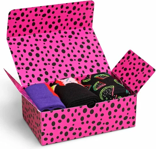 Happy Socks Fruits Giftbox 3P Multi - 36-40 4 Happy Socks Fruits Giftbox 3P Multi - 36-40 - Afbeelding 4