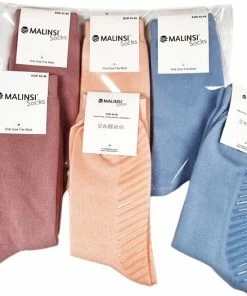 Malinsi Sokken Antislip 3-Pack - 3 Paar Lichte Kleuren Maat 42-46 - Huissokken Dames En Heren Anti Slip -beenmode Verkoop 550x526