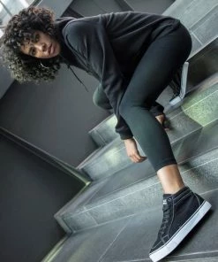 Senvi Dames Stretch Jersey Legging - Maat XL - Kleur Zwart -beenmode Verkoop 550x530 1