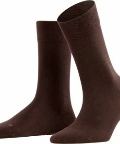 FALKE Sensitive Londen Sokken Dames 46472 5233 Dark Brown 39-42