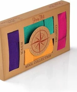 Merkloos Merino Warme Wollen Sokken, Gift Box Of 4, 35-38