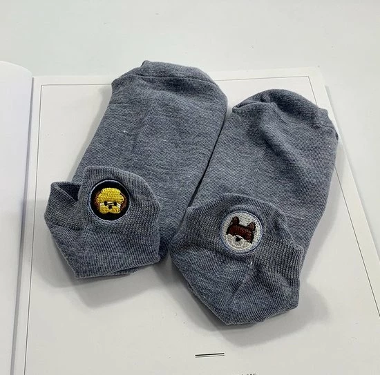 Jollysta Jolly Socks - 10 Paar Sneakersokken Dames - Grappige Sokken - Enkelsokken Dames - Funny Socks - Vrolijke Sokken - Leuke Sokken - Dieren Sokken - Maat 35-42 - Honden Sokken - Katten Sokken 27 Jollysta Jolly Socks - 10 Paar Sneakersokken Dames - Grappige Sokken - Enkelsokken Dames - Funny Socks - Vrolijke Sokken - Leuke Sokken - Dieren Sokken - Maat 35-42 - Honden Sokken - Katten Sokken - Afbeelding 27