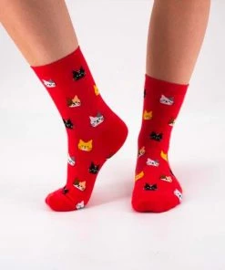 Merkloos Tites Chaussettes - Katten Sokken Giftbox - 5x Lange Sokken - Lange Grappige Sokken - One Size (36-42) - Zwart, Lichtblauw, Rood, Wit, Donkerblauw - Kattenliefhebber - Altijd Goed Cadeau 9 Merkloos Tites Chaussettes - Katten Sokken Giftbox - 5x Lange Sokken - Lange Grappige Sokken - One Size (36-42) - Zwart, Lichtblauw, Rood, Wit, Donkerblauw - Kattenliefhebber - Altijd Goed Cadeau -beenmode Verkoop 550x550 11