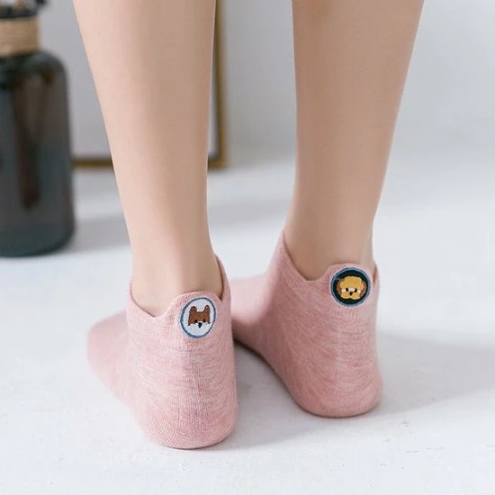 Jollysta Jolly Socks - 10 Paar Sneakersokken Dames - Grappige Sokken - Enkelsokken Dames - Funny Socks - Vrolijke Sokken - Leuke Sokken - Dieren Sokken - Maat 35-42 - Honden Sokken - Katten Sokken 3 Jollysta Jolly Socks - 10 Paar Sneakersokken Dames - Grappige Sokken - Enkelsokken Dames - Funny Socks - Vrolijke Sokken - Leuke Sokken - Dieren Sokken - Maat 35-42 - Honden Sokken - Katten Sokken - Afbeelding 3