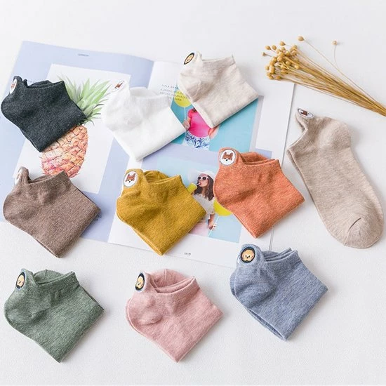 Jollysta Jolly Socks - 10 Paar Sneakersokken Dames - Grappige Sokken - Enkelsokken Dames - Funny Socks - Vrolijke Sokken - Leuke Sokken - Dieren Sokken - Maat 35-42 - Honden Sokken - Katten Sokken 9 Jollysta Jolly Socks - 10 Paar Sneakersokken Dames - Grappige Sokken - Enkelsokken Dames - Funny Socks - Vrolijke Sokken - Leuke Sokken - Dieren Sokken - Maat 35-42 - Honden Sokken - Katten Sokken - Afbeelding 9