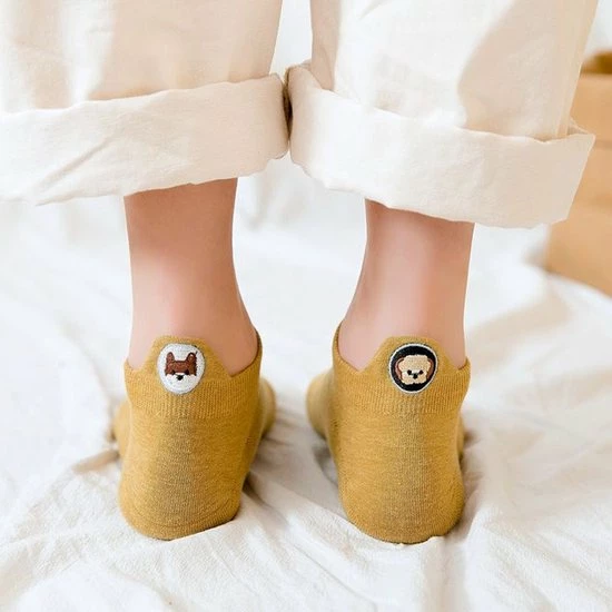 Jollysta Jolly Socks - 10 Paar Sneakersokken Dames - Grappige Sokken - Enkelsokken Dames - Funny Socks - Vrolijke Sokken - Leuke Sokken - Dieren Sokken - Maat 35-42 - Honden Sokken - Katten Sokken 34 Jollysta Jolly Socks - 10 Paar Sneakersokken Dames - Grappige Sokken - Enkelsokken Dames - Funny Socks - Vrolijke Sokken - Leuke Sokken - Dieren Sokken - Maat 35-42 - Honden Sokken - Katten Sokken - Afbeelding 34