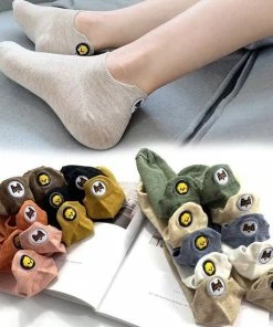 Jollysta Jolly Socks - 10 Paar Sneakersokken Dames - Grappige Sokken - Enkelsokken Dames - Funny Socks - Vrolijke Sokken - Leuke Sokken - Dieren Sokken - Maat 35-42 - Honden Sokken - Katten Sokken 86 Jollysta Jolly Socks - 10 Paar Sneakersokken Dames - Grappige Sokken - Enkelsokken Dames - Funny Socks - Vrolijke Sokken - Leuke Sokken - Dieren Sokken - Maat 35-42 - Honden Sokken - Katten Sokken -beenmode Verkoop 550x550 155