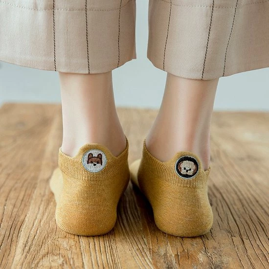 Jollysta Jolly Socks - 10 Paar Sneakersokken Dames - Grappige Sokken - Enkelsokken Dames - Funny Socks - Vrolijke Sokken - Leuke Sokken - Dieren Sokken - Maat 35-42 - Honden Sokken - Katten Sokken 48 Jollysta Jolly Socks - 10 Paar Sneakersokken Dames - Grappige Sokken - Enkelsokken Dames - Funny Socks - Vrolijke Sokken - Leuke Sokken - Dieren Sokken - Maat 35-42 - Honden Sokken - Katten Sokken - Afbeelding 48