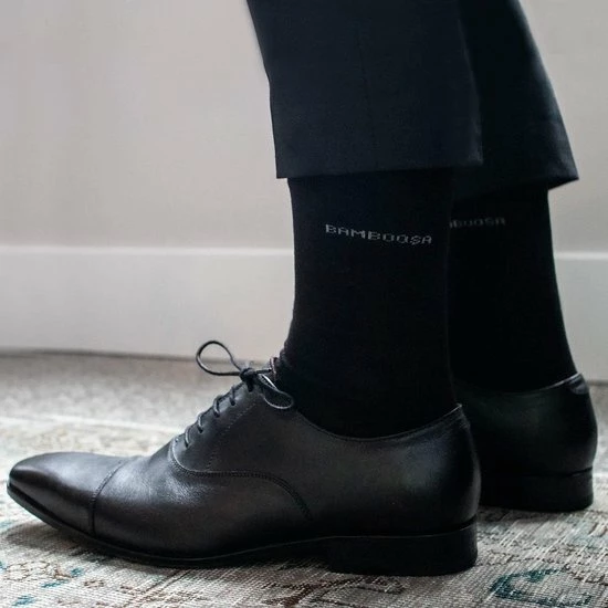 Bamboe Sokken | Anti-zweet Sokken | Naadloze Sokken | 4 Paar - Zwart | Maat: 39-42 | Merk: Bamboosa 2 Bamboe Sokken | Anti-zweet Sokken | Naadloze Sokken | 4 Paar - Zwart | Maat: 39-42 | Merk: Bamboosa - Afbeelding 2