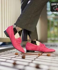 Bonnie Doon Dames Sokken Set Zwart Maat 36/42 - 2 Paar - Effen En Geruit - Gladde Naden - Brede Boord - Uitstekend Draagcomfort - Perfecte Pasvorm - 2-pack - Multipack - Effen - Argyle - Grijs - Black - OL211122 -beenmode Verkoop 550x550 93