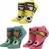 Difuzed Spongebob Squarepants Enkelsokken 3pack - Spongebob, Patrick, Octo - Nickelodeon