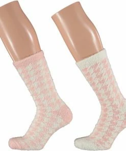 Apollo - Dames Bedsokken/huissokken 2-pak Grijs Maat 36-41 8 Apollo - Dames Bedsokken/huissokken 2-pak Grijs Maat 36-41 -beenmode Verkoop 550x557 2