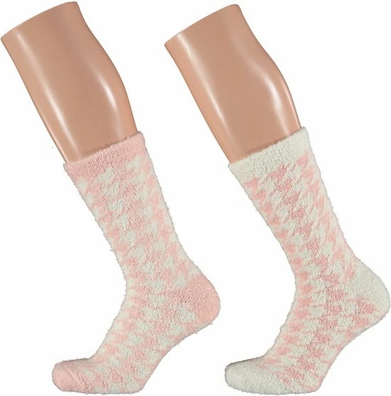 Apollo - Dames Bedsokken/huissokken 2-pak Grijs Maat 36-41 3 Apollo - Dames Bedsokken/huissokken 2-pak Grijs Maat 36-41 - Afbeelding 3