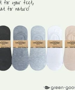 Merkloos Green-goose® 5 Paar Sneakersokken | Bamboe | Footies | Unisex | Anti Zweet | 43-46 | 100% Ecologisch | Anti Transpirant 11 Merkloos Green-goose® 5 Paar Sneakersokken | Bamboe | Footies | Unisex | Anti Zweet | 43-46 | 100% Ecologisch | Anti Transpirant -beenmode Verkoop 550x567 2